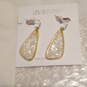 Ava Rose gold Earrings